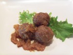 Curry-Mustard Meatballs