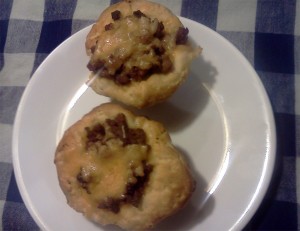 Sloppy Joe Biscuit Cups