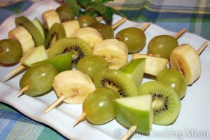 Green Fruit Kabobs