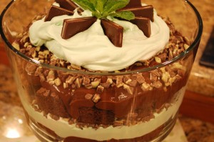 Mint Chocolate Trifle Mint Chocolate Trifle