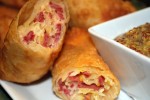 Reuben Egg Rolls
