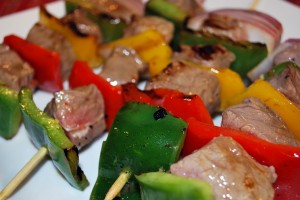 Steak and Veggie Kabobs Steak and Veggie Kabobs