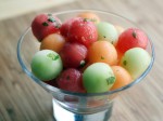 Melon Salad with Cilantro Lime Dressing