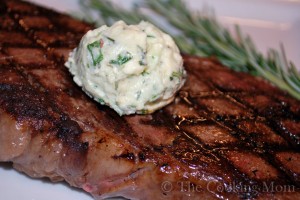 Rosemary Butter for Grilled Steaks