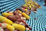Shrimp Boil on the Beach 2