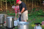 Shrimp Boil on the Beach 4