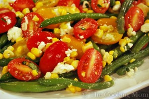 Bean, Corn, Tomato Salad
