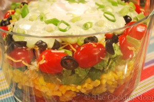 Layered Fiesta Salad