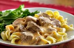 Slow Cooker Beef Stroganoff
