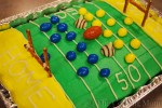 Football Field Cake