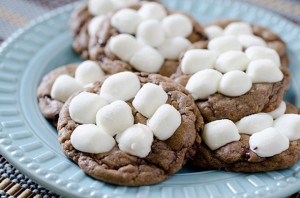 Hot Chocolate Peanut Butter Chip Cookies