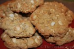 White Chocolate, Coconut & Macadamia Nut Cookies