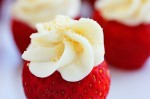 Cheesecake Stuffed Strawberries Slide