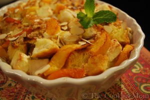 Peaches ‘n Cream Baked French Toast