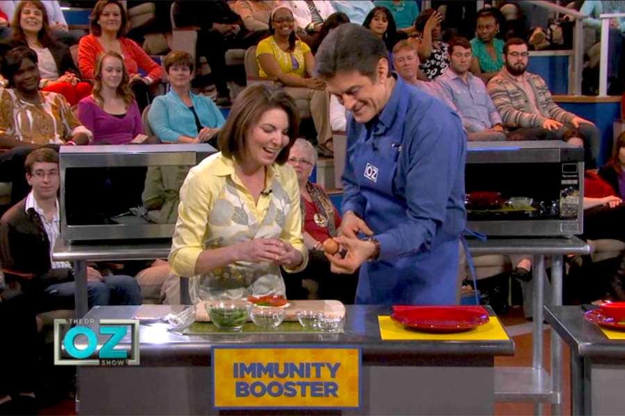 I Made Breakfast for Dr. Oz! Too Cool!