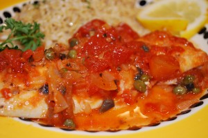 Greek Baked Haddock