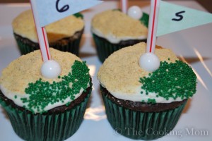 Hole In One Cupcakes