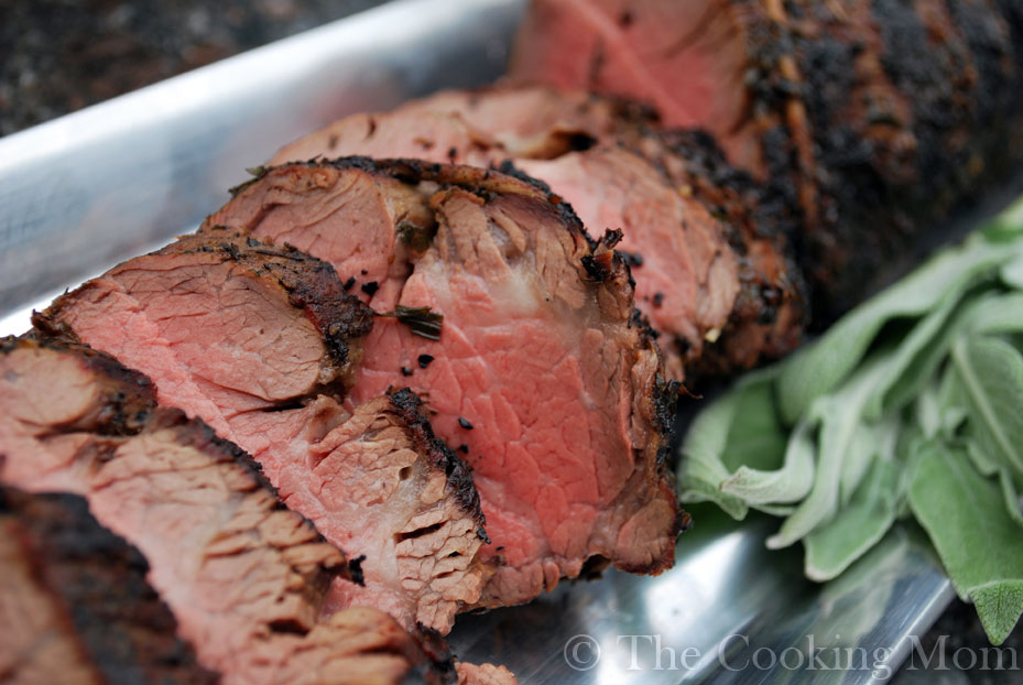 Grilled Herb Crusted Whole Beef Tenderloin