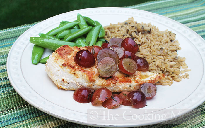 Chicken with Grapes