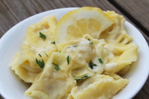 Lemon Cream Tortellini