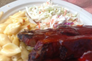 Stubbs Ribs and Mac