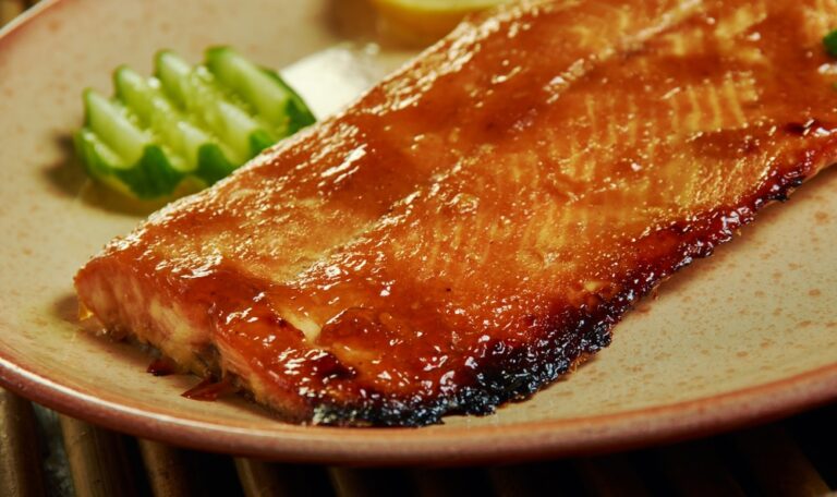 Sugar and Soy Grilled Salmon