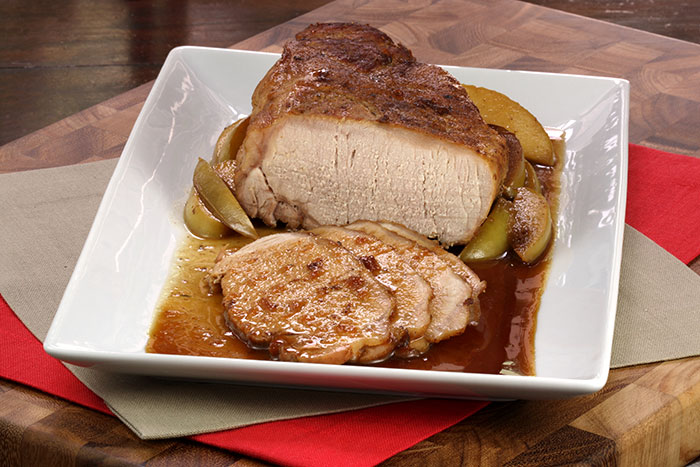 Apple Cranberry Pork Roast