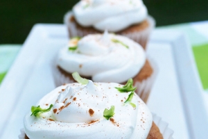Zucchini Cupcakes with Cream Cheese Frosting