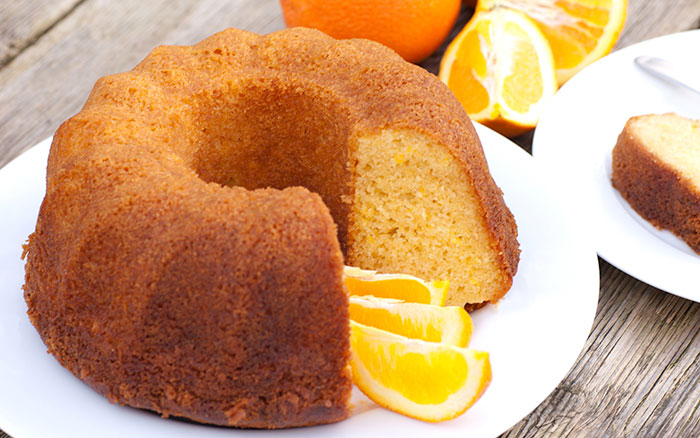 Sunny Orange Bundt Cake