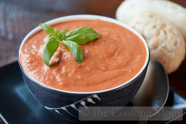 Two Ingredient Creamy Tomato Soup