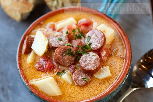 Hungarian Sausage Soup