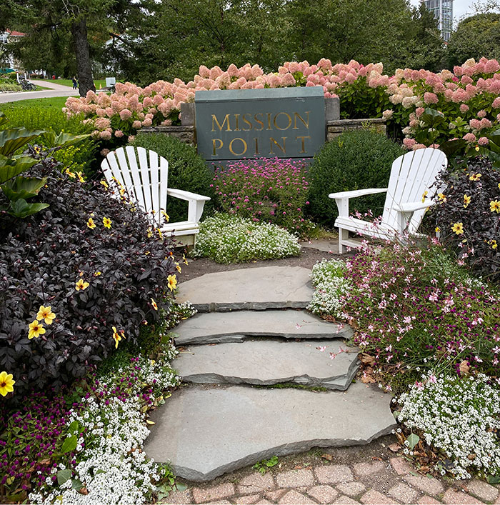 The Mission Point Resort Gardens
