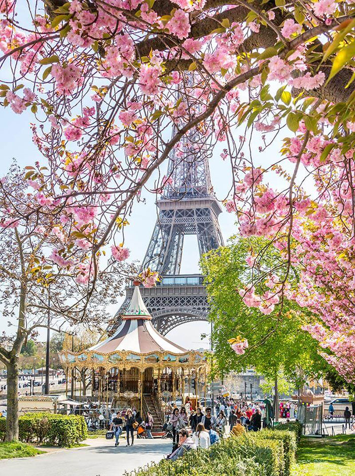 Paris in springtime