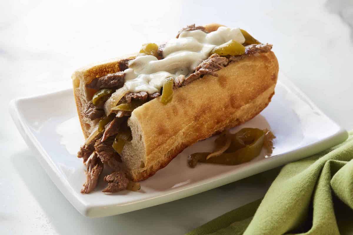 Slow Cooker Philly CheeseSteak