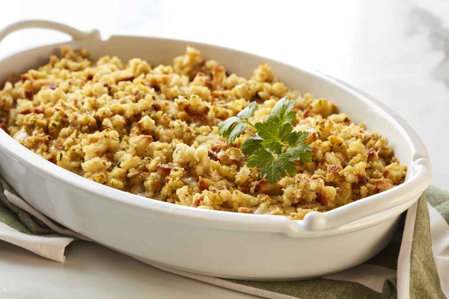 Turkey And Stuffing Casserole - The Cooking Mom