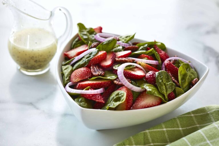 Strawberry Spinach Salad