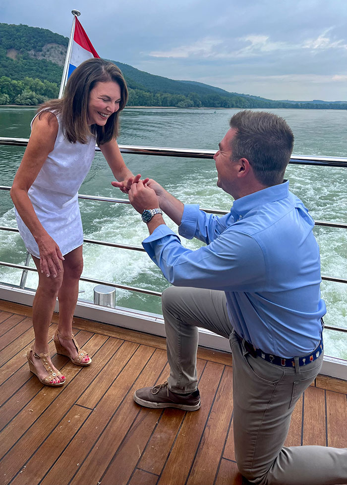 Hoyt Proposed to Amy on River Cruise